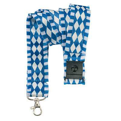 Lanyard weiss-blau