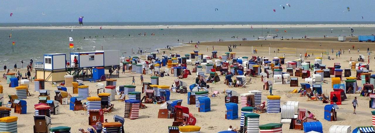 Nordseestrand bei Borkum