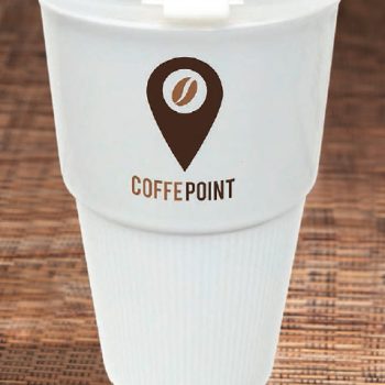Coffee2go-Werbebecher