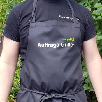 Grillschuerze Logo Bedruckt Piratencompany